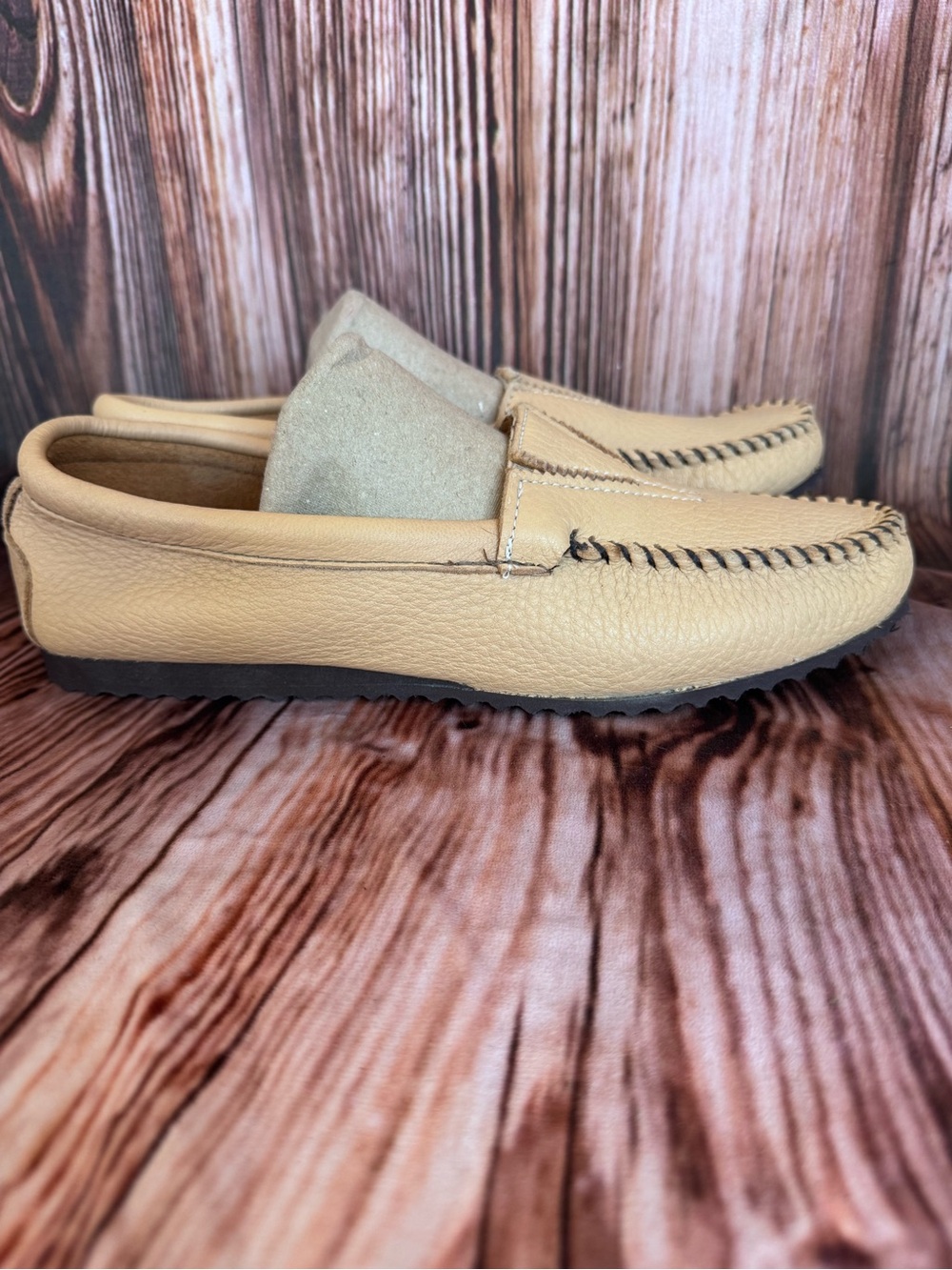 Minnetonka Deerskin Moccasins - Gore Front - Picture 4 of 10